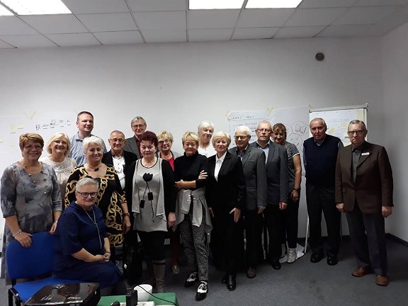 Przedstawiciele Starachowickiej Rady Seniorów