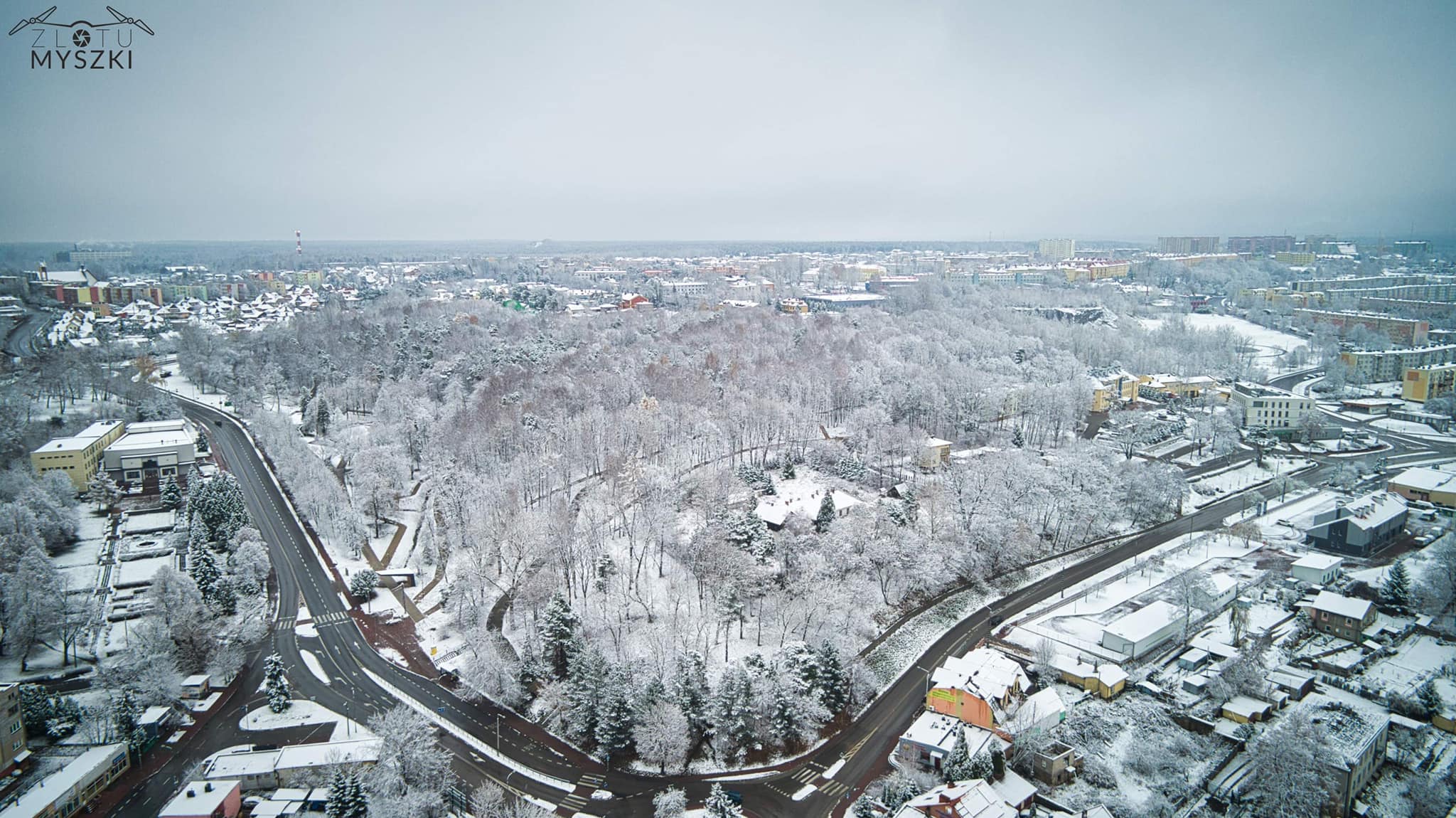 Widok zima w Starachowicach images