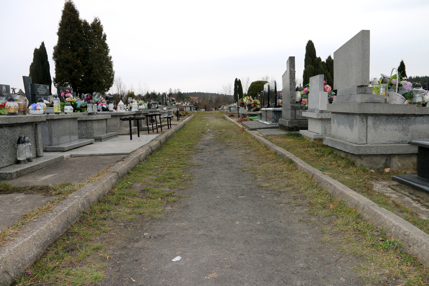 alejka na cmentarzu przy ul. Polnej images