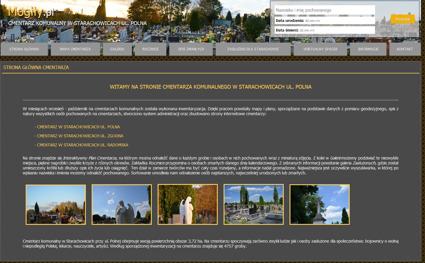 strona e-cmentarze