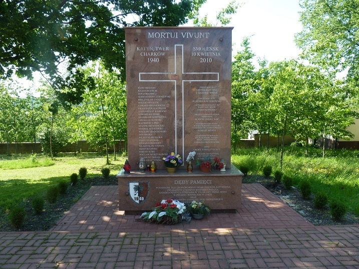 Pomnik poświęcony ofiarom zbrodni katyńskiej