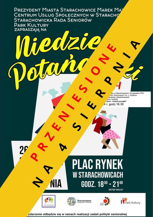 Plakat wydarzenia Potańcówka w rynku